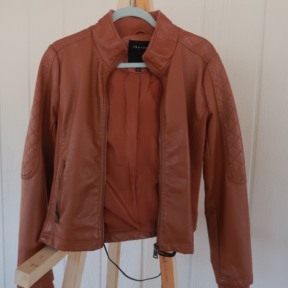 Jackets & Blazers - Brown Leather Jacket